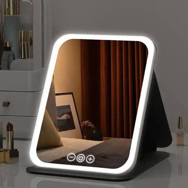 آیینه رینگ لایت دار شارژی سه حالته
